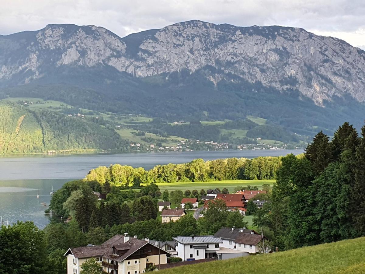 Ferienwohnung Claudia Mit Terrasse Nussdorf am Attersee Luaran gambar